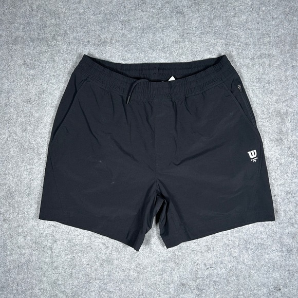 Wilson Other - Wilson Sport Shorts Mens Medium Black Athletic Gym Training Running Performance